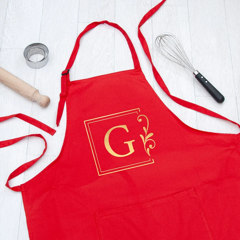 Personalised Personalised Classy Initial Apron