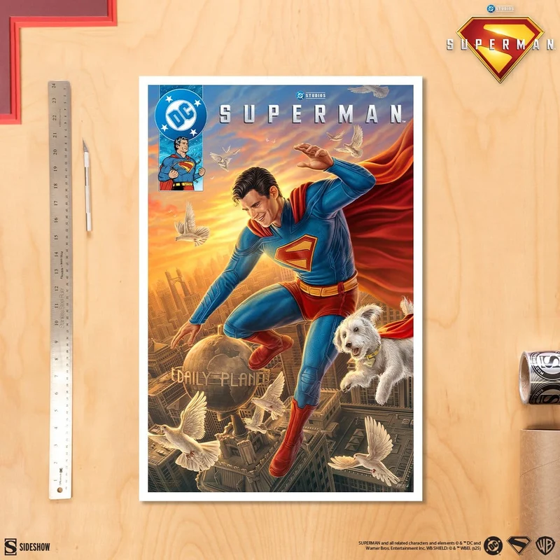 Superman (2025) DC Comics Kunstdruck Superman: A Symbol of