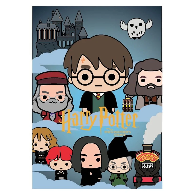 Harry Potter und der Stein der Weisen 3D Schaumstoff-Magnet