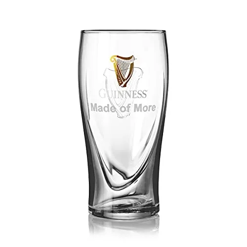 Guinness Custom Engraved Personalized Gravity Pint Beer Glass | Guinness Official Merchandise Boxed With Gift Box
