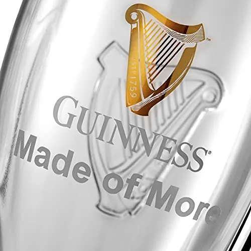 Guinness Custom Engraved Personalized Gravity Pint Beer Glass | Guinness Official Merchandise Boxed With Gift Box
