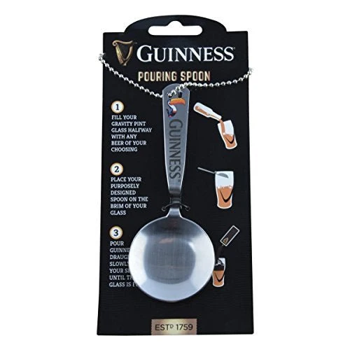 Guinness Toucan Pint Pouring Steel Spoon | Guinness Official Merchandise