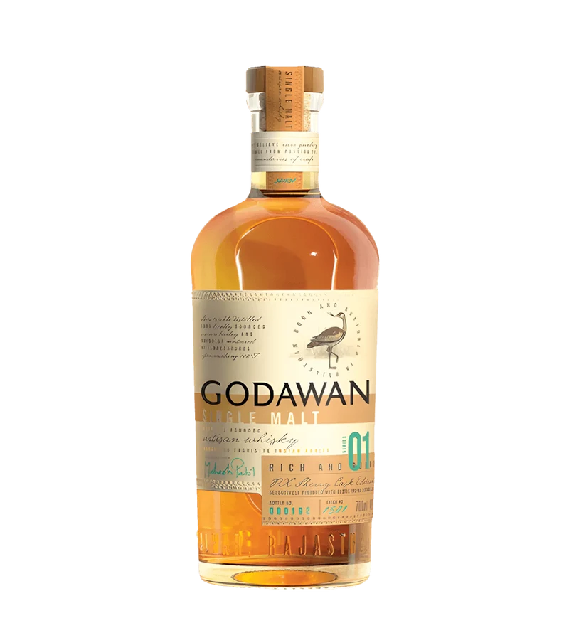 Godawan Rich & Rounded Single Malt 750ml