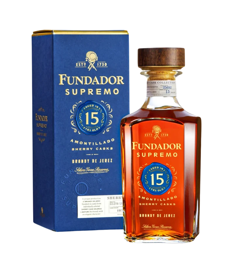 Fundador Supremo 15 Year Brandy 1L