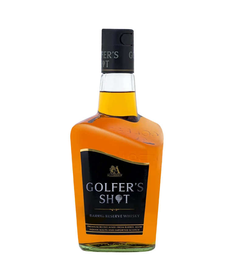 Golfers Shot Barrel Aged Whisky 750ml
