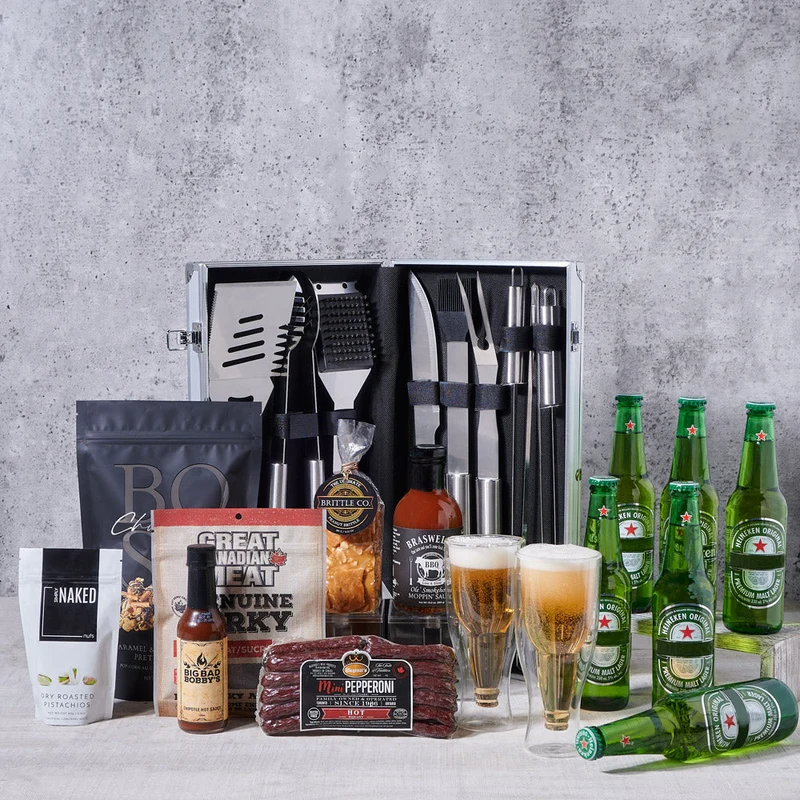 Ice-Cold Beer & Grilling Gift