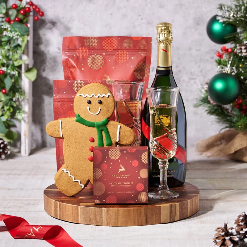 Christmas Snacking Gift Basket