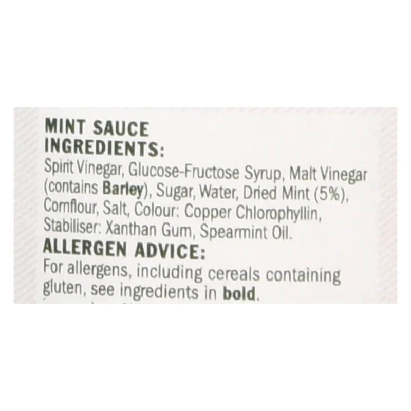 Duerr's English Mint Sauce - 200G