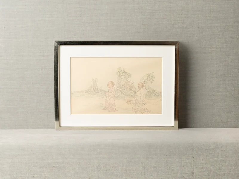SCENE 04: FIGURES IN A DESOLATE LANDSCAPE