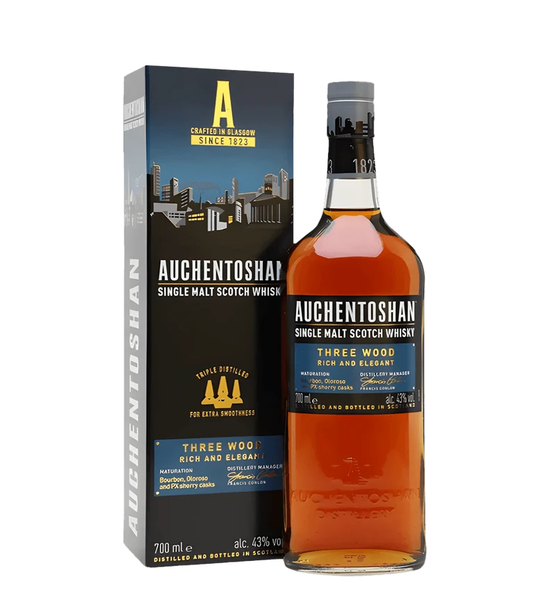 Auchentoshan Three Wood Single Malt 700ml