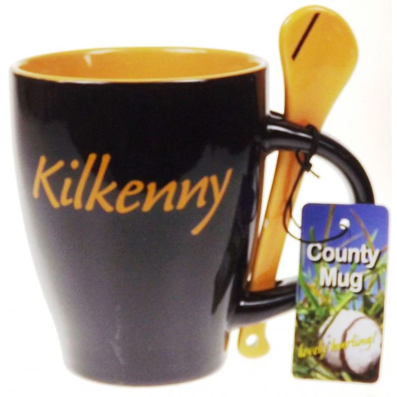 Counties of Ireland Mug and Spoon Set, Kilkenny