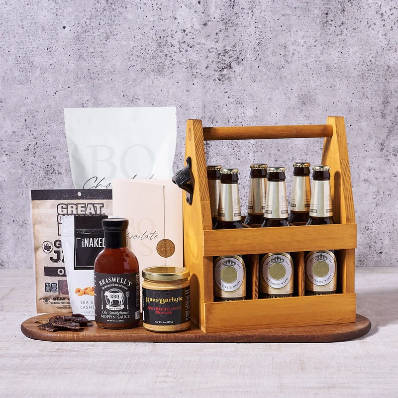 The Grand Beer & BBQ Gift Basket