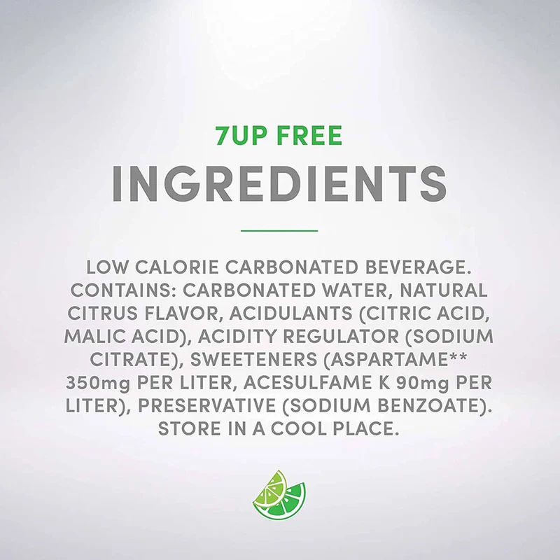 7UP Diet Lime Soft Drink, UAE - 24 X 330ML