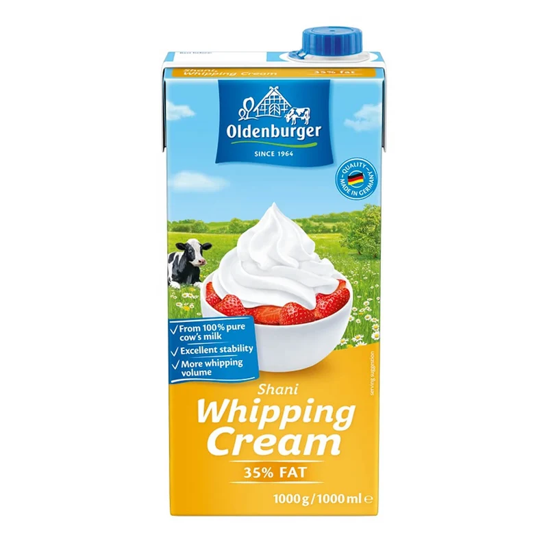 Oldenburger Shani Whipping Cream, 35% Fat - 1LTR