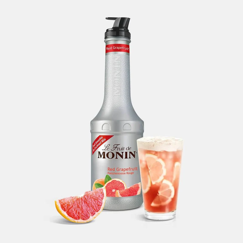 Monin Red Grapefruit Fruit Mix Puree - 1LTR