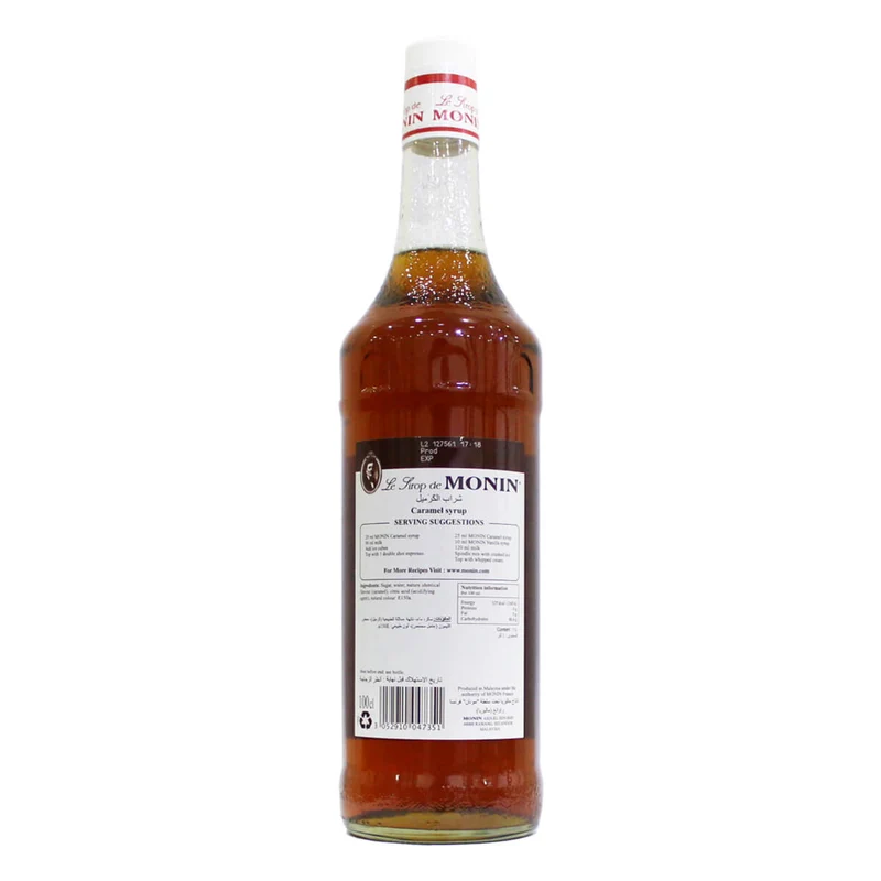 Monin Caramel Syrup - 1LTR