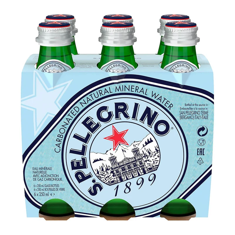 San Pellegrino Sparkling Water - 24 X 250ML
