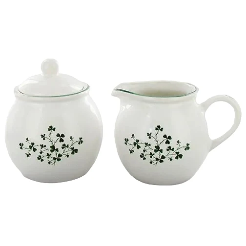 Shamrock Sugar & Creamer Set