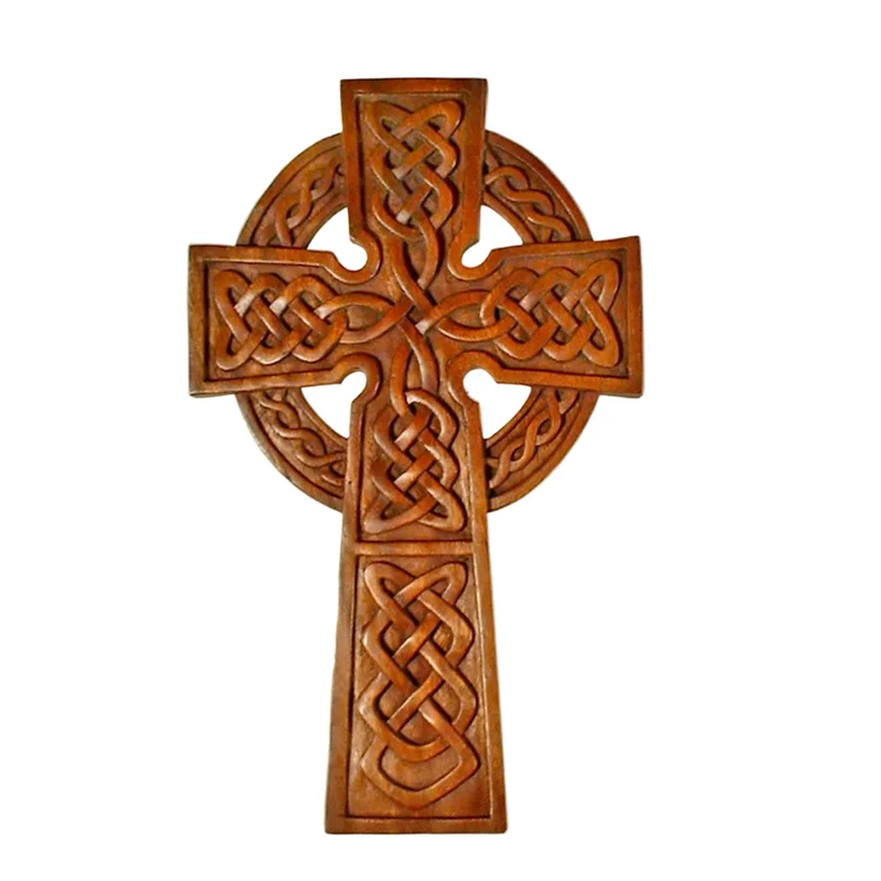 Celtic Cross, Wood Carving