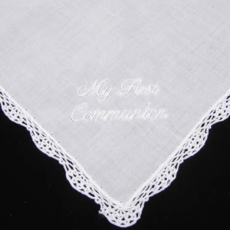 First Communion Hanky
