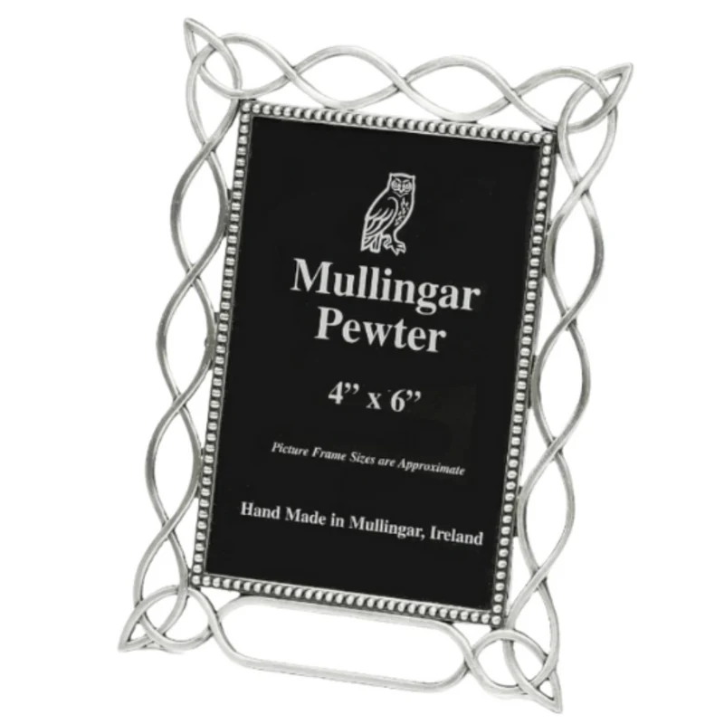Mullingar Pewter Celtic Lace Picture Frame