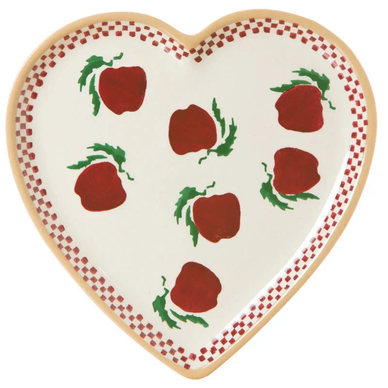 Medium Apple Heart Plate