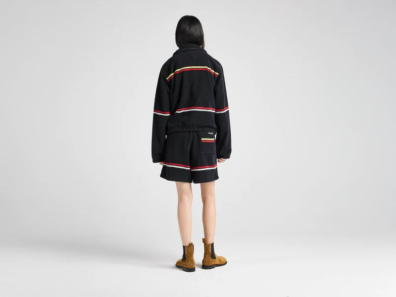 Unisex JW ANDERSON X GUINNESS TOWELLING JACKET IN BLACK