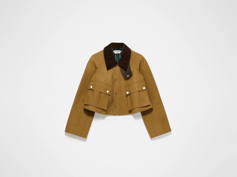 WOMENS BARN JACKET IN BISCUIT