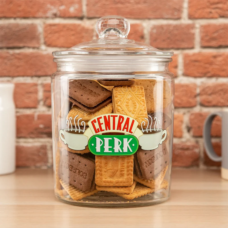 Friends - Central Perk Keksdose mit Deckel Glas