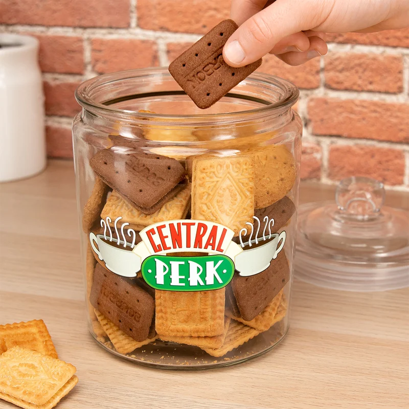 Friends - Central Perk Keksdose mit Deckel Glas
