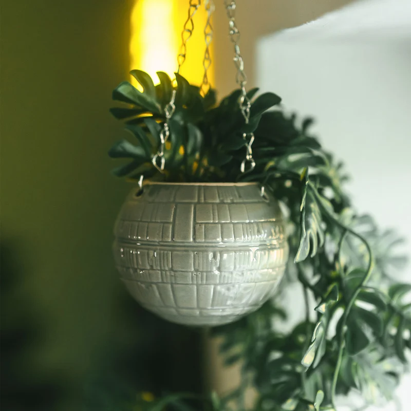 Todesstern Blumentopf hängend - Star Wars