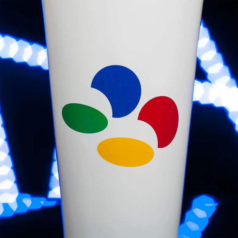 Nintendo - SNES Logo Glas