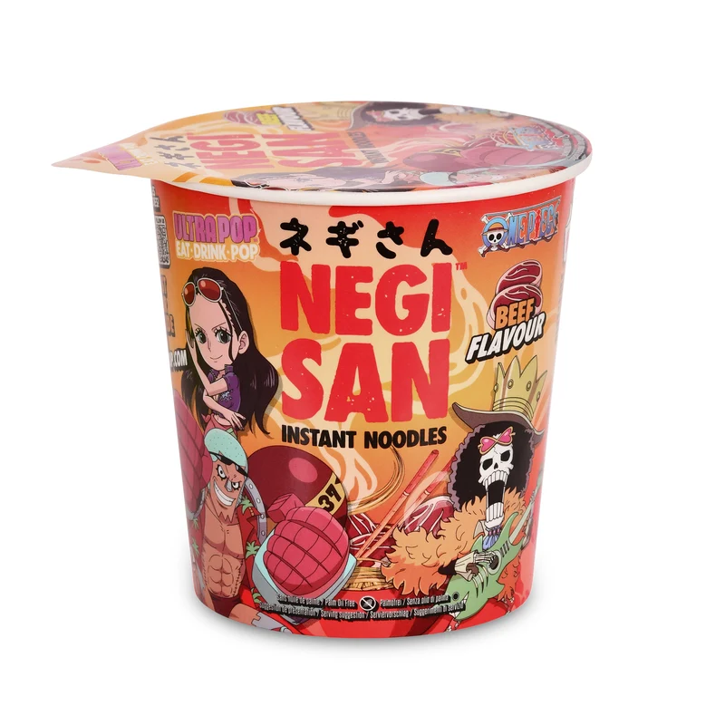 One Piece Ramen - Robin, Franky und Brook Beef Instant-Nudeln