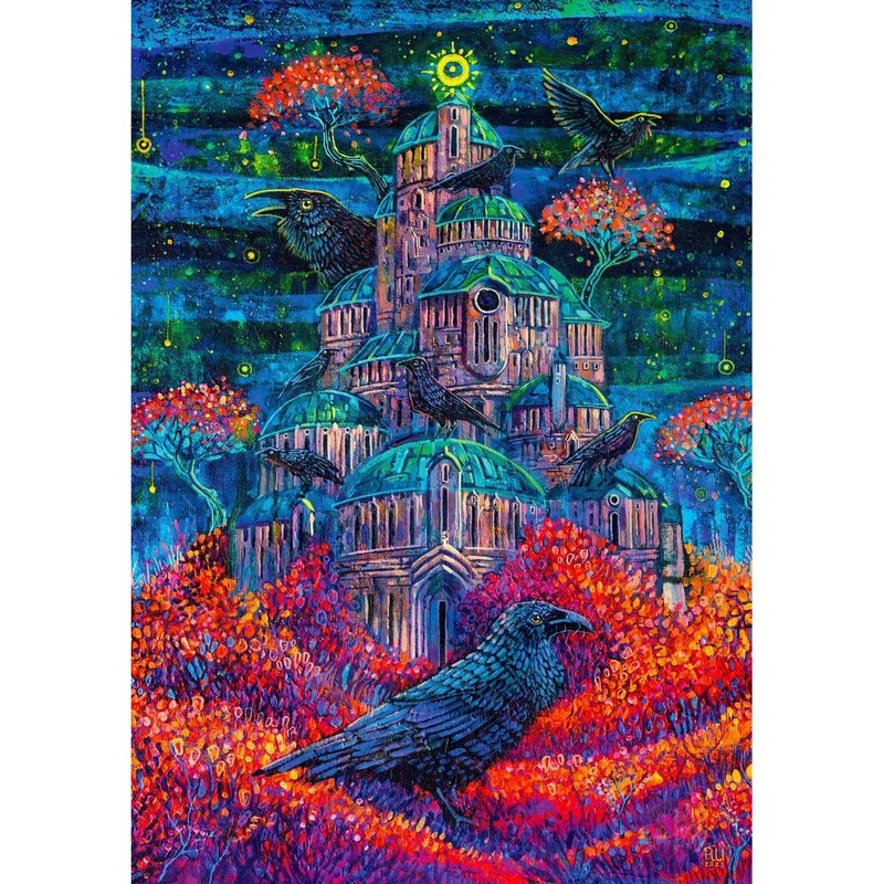 Imagination Series Puzzle Roch Urbaniak Twierdza Pani Kruków (1000 Teile)