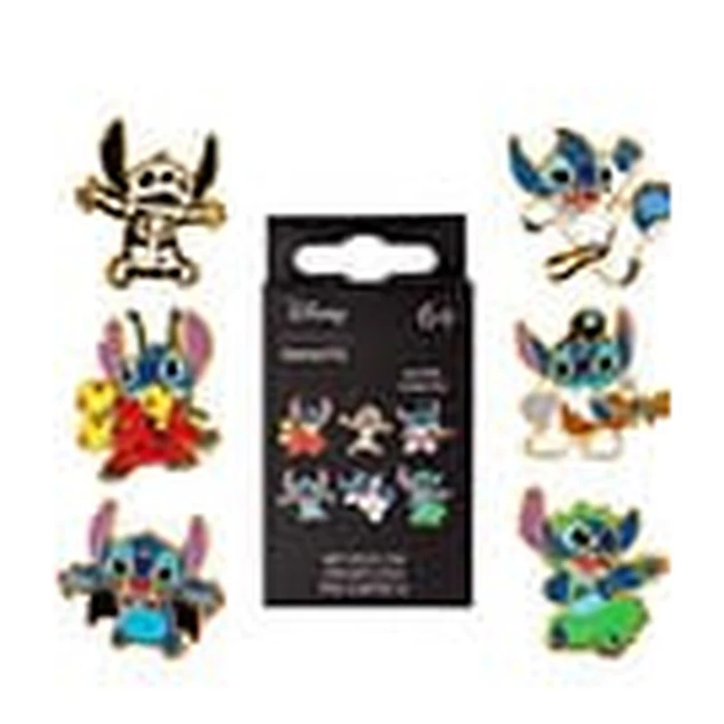 Disney by Loungefly Ansteck-Pins Blind Box Web Stitch Sortiment (12)