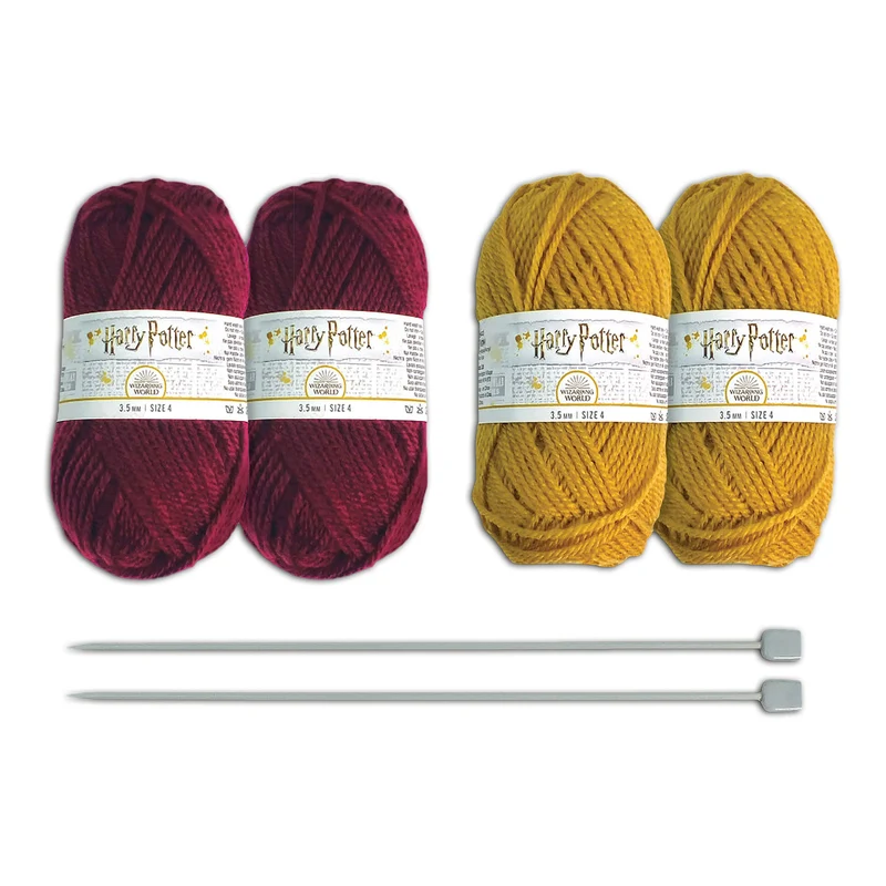 Harry Potter - Weasley Tee- & Eier-Wärmer Strick-Set