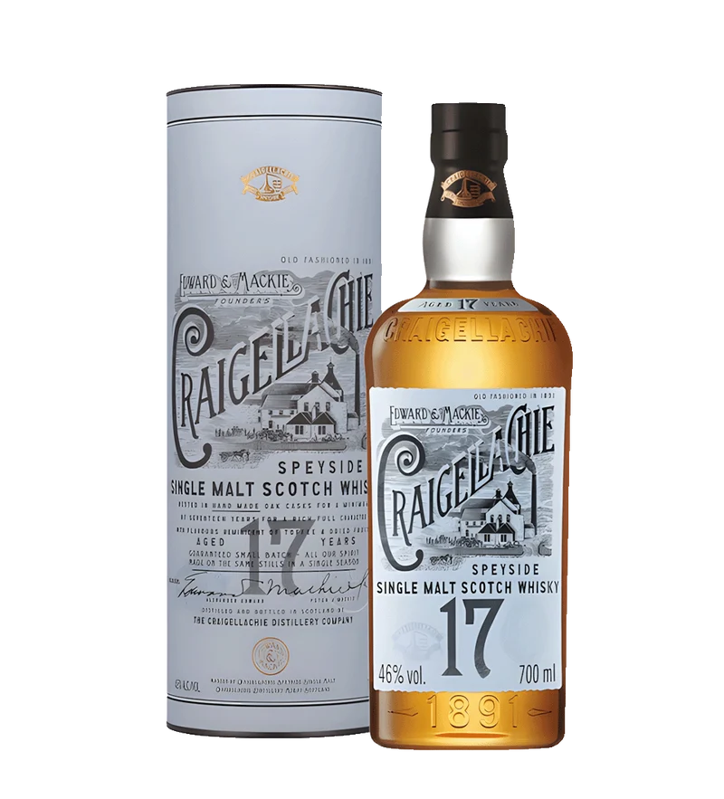Craigellachie 17 Yrs Single Malt Scotch 700ml