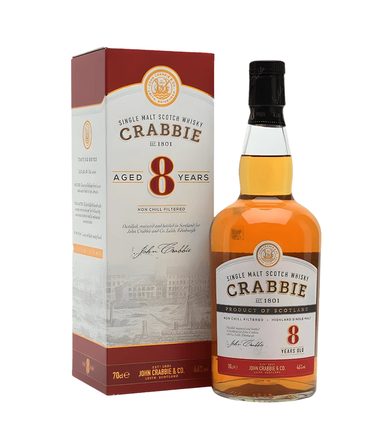 Crabbies 8Yr Scotch Whisky 700ml