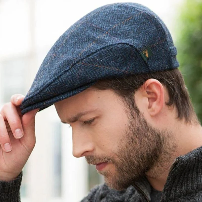 Wool Irish Trinity Flat Cap
