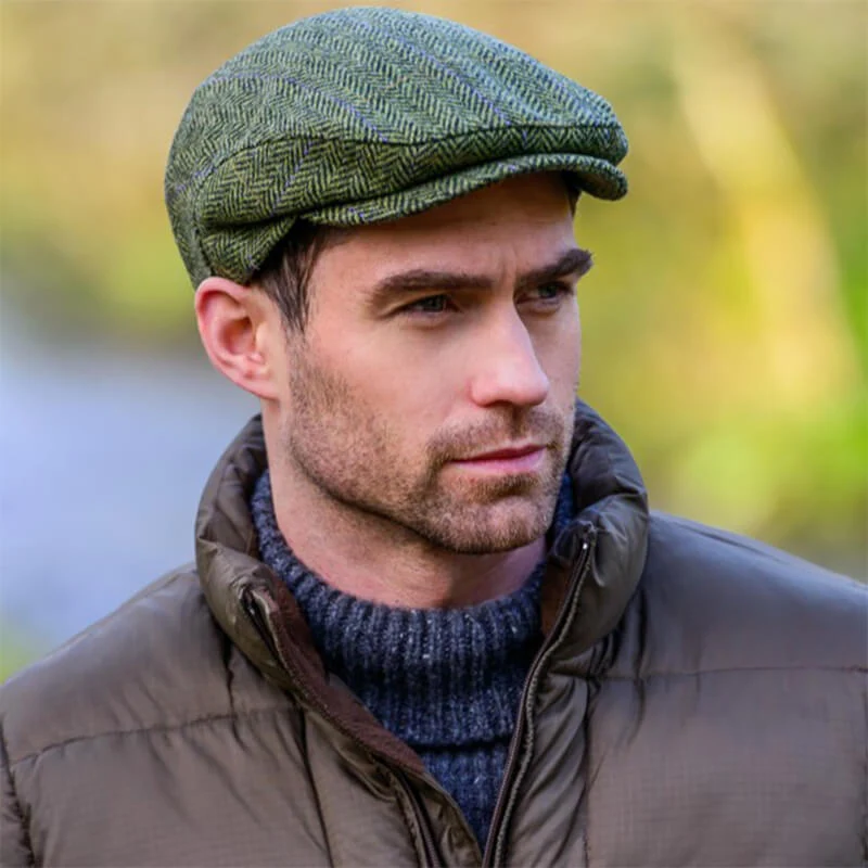 Wool Irish Trinity Flat Cap