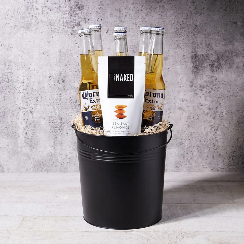 Corona & Sunshine Gift Basket