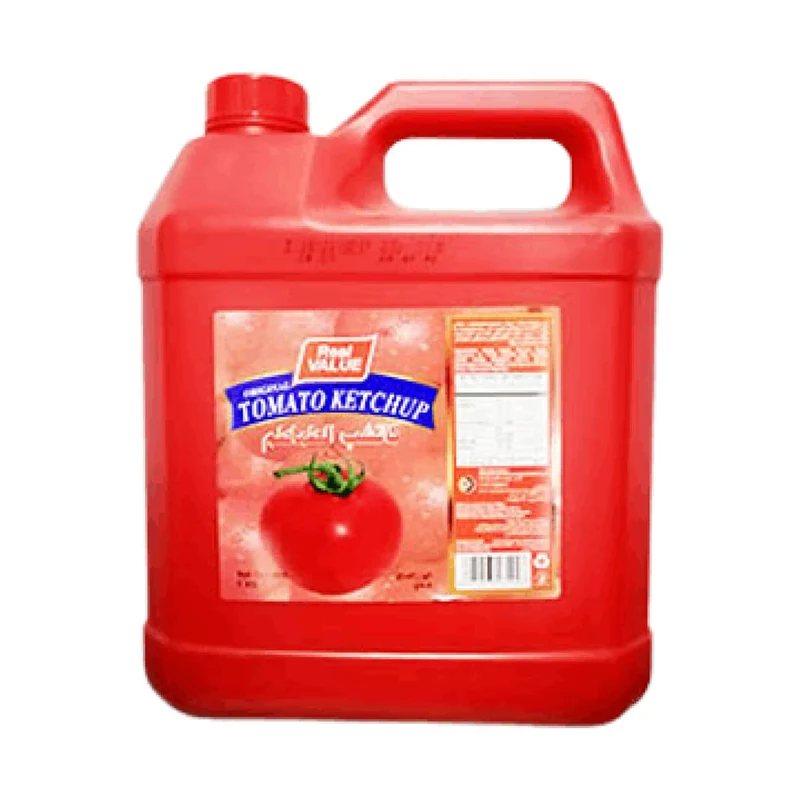 Real Value Tomato Ketchup - 5LTR