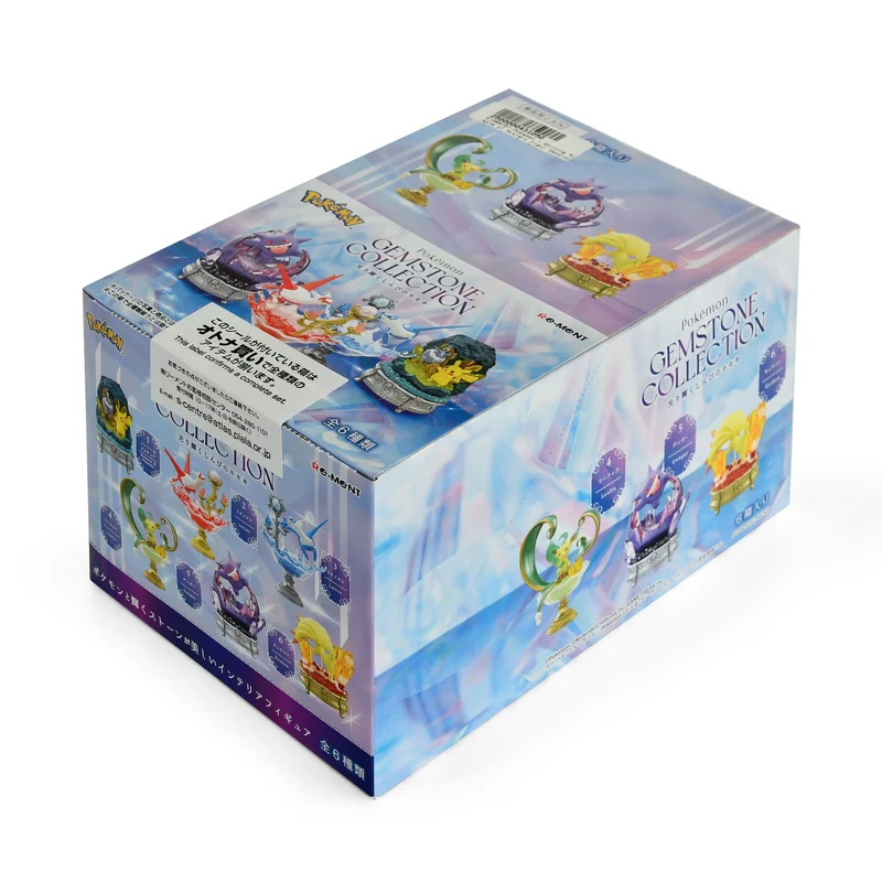 Pokemon - Shining Miracle of Mystery Figur Gemstone Collection 6er Display