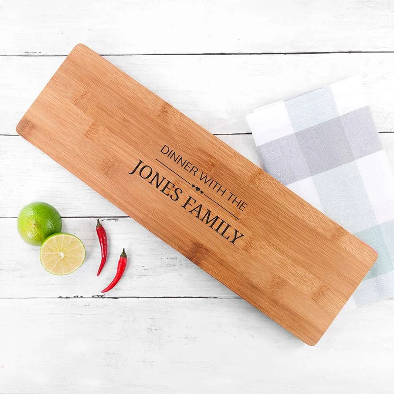 Personalised Family Dinner Serving Board
