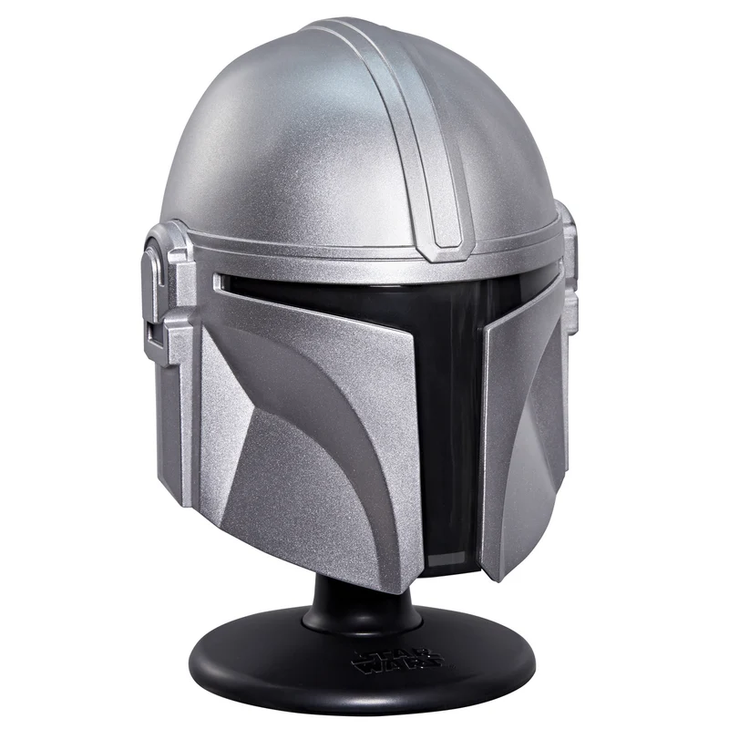 Star Wars - Mandalorian Mini Helm Replik auf Base