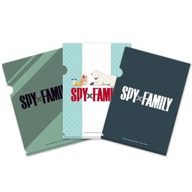 Spy x Family Klarsichthüllen 3er-Set Season 3