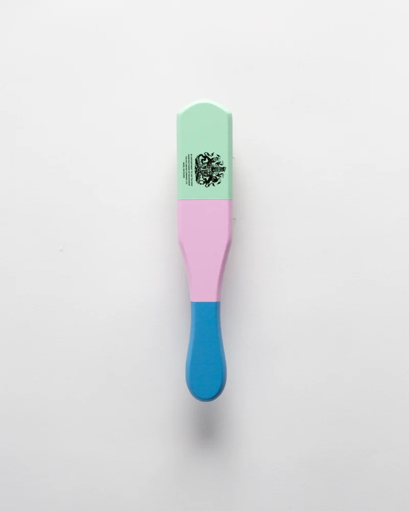 Hillbrush Clothing Brush in Pink & Blue