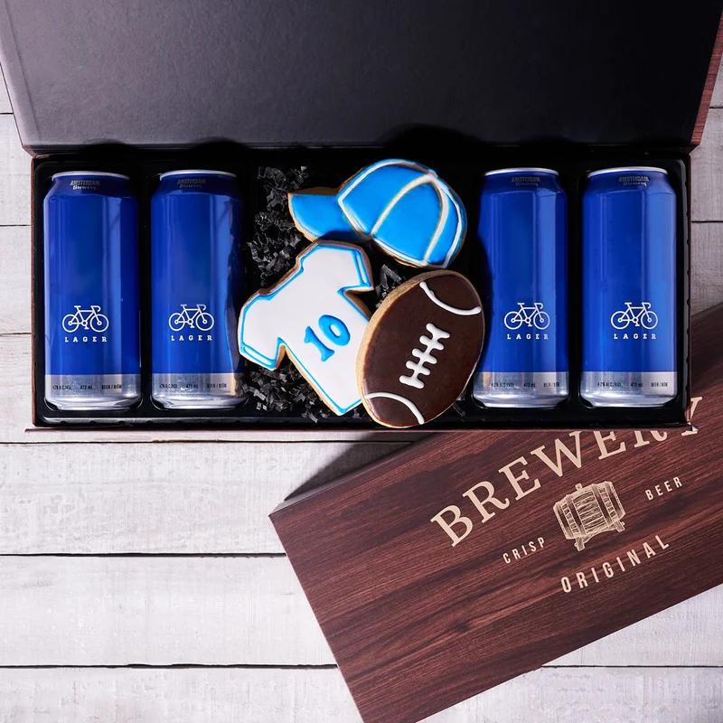 Father's Day Craft Beer & Football Gift