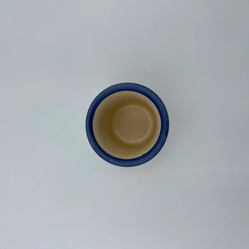 Eierbecher / Schnapsglas „Robbe Herzluftballon“ mit Wunschnamen - Jeder Name ist möglich!