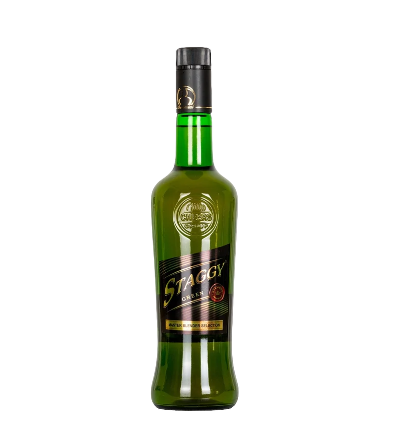 Staggy Green Blended Whisky 750ml